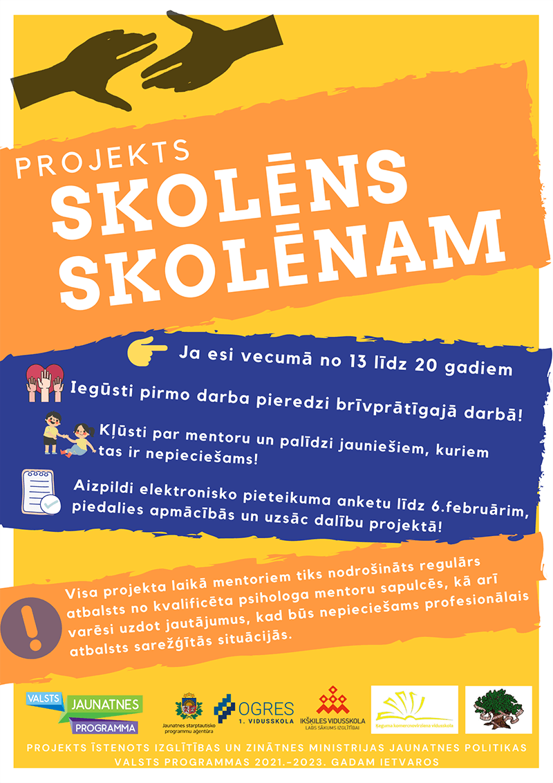 kegumaskola projekts skolens skolenam afisa 2022 c