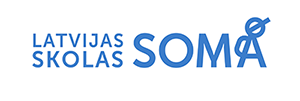 Latvijas skolas soma LOGO krasains